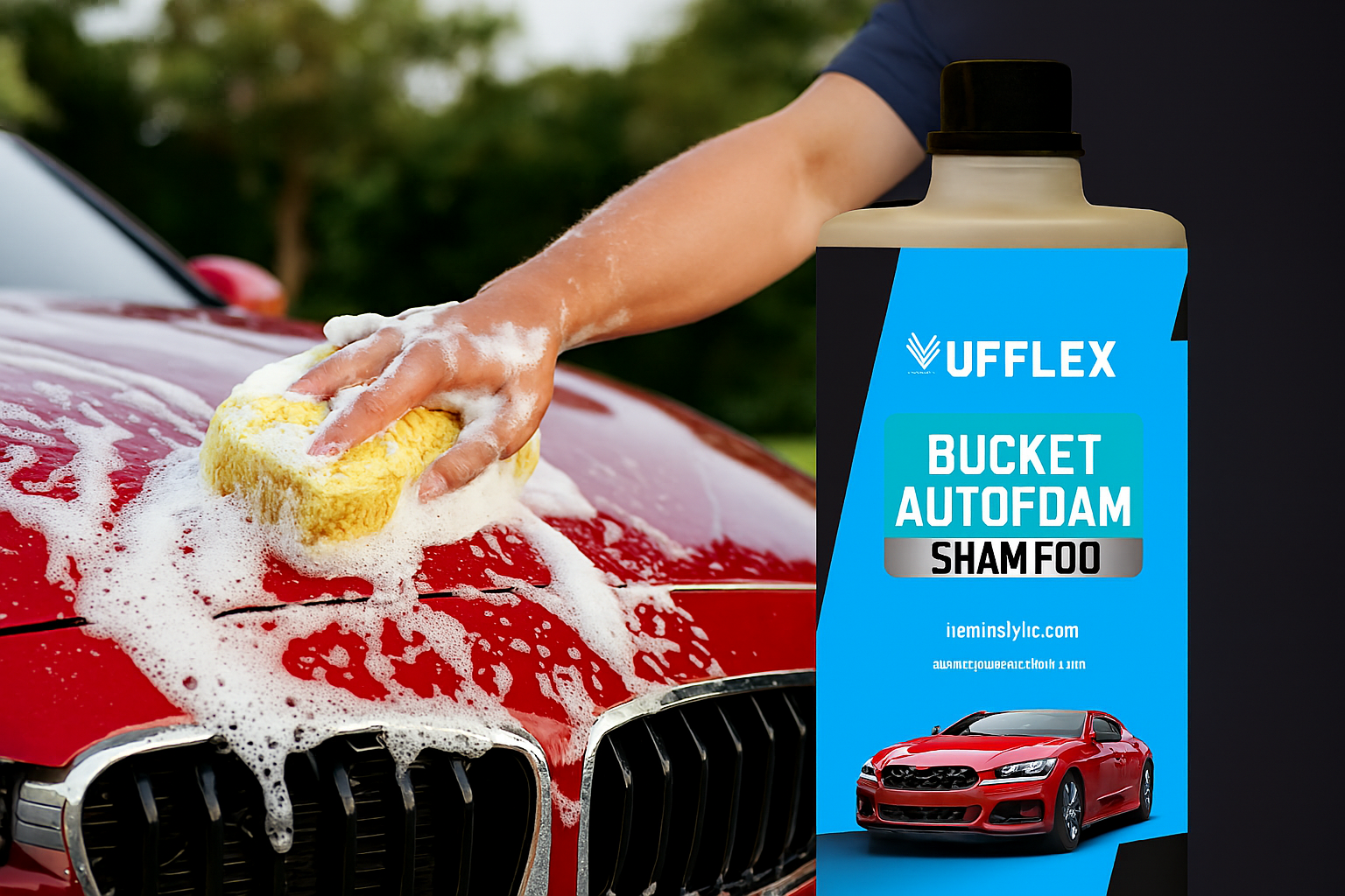MUFFLEX Bucket Autofoam Shampoo