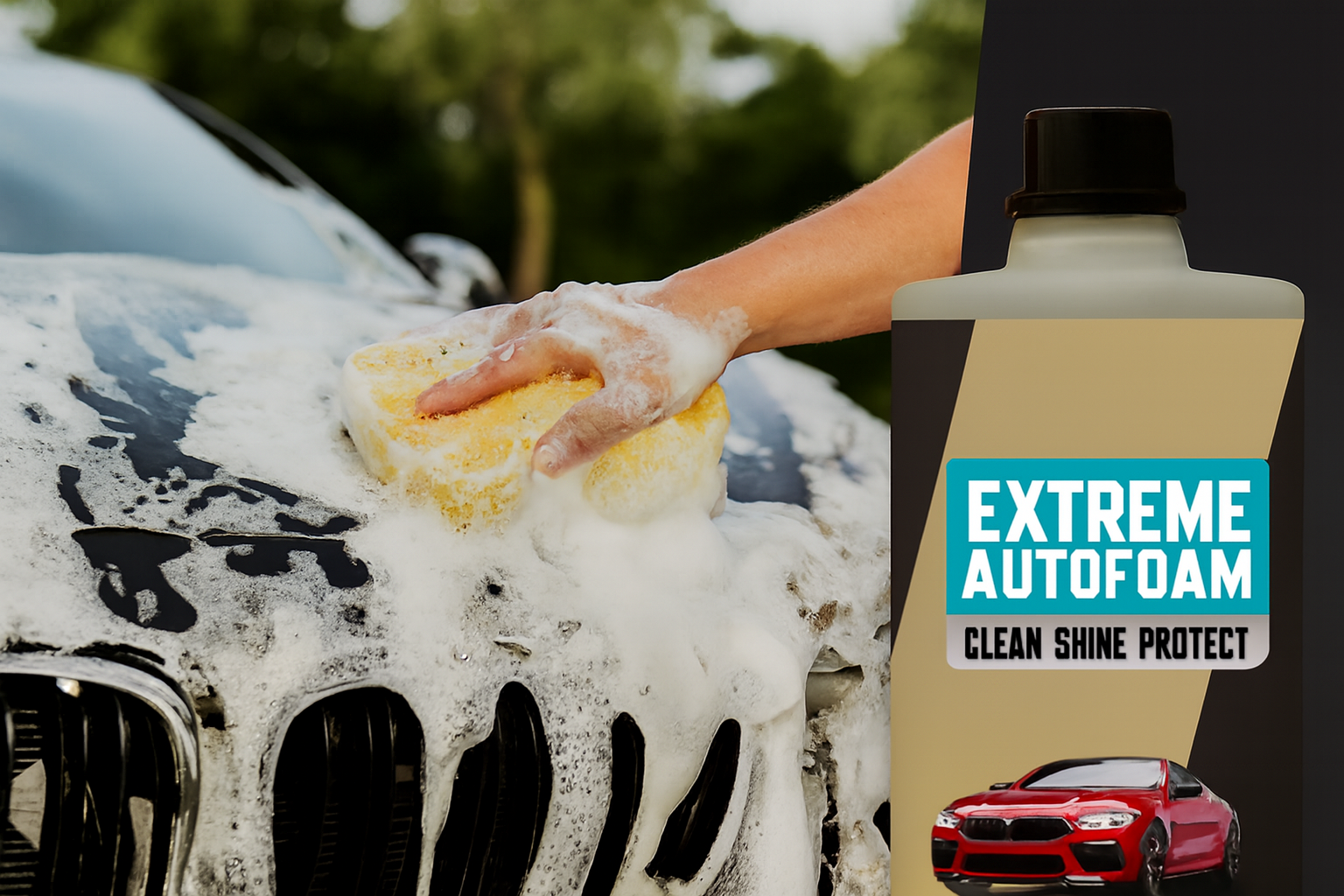 MUFFLEX Extreme Auto Foam Shampoo