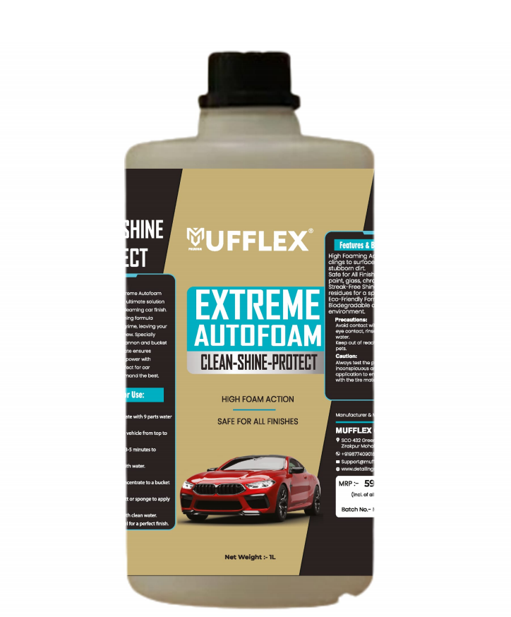 MUFFLEX Extreme Auto Foam Shampoo