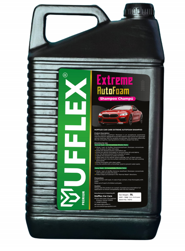 MUFFLEX Extreme Auto Foam Shampoo