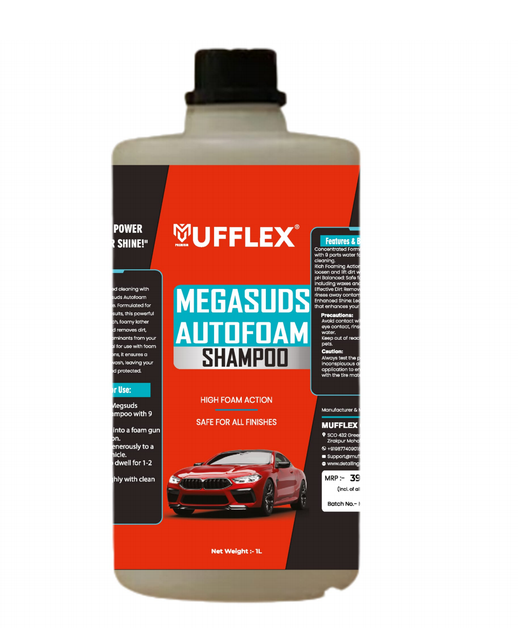 MUFFLEX  Megasuds High Foam Shampoo
