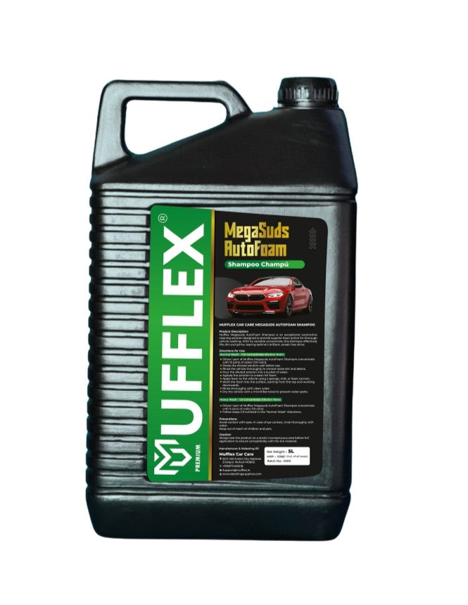 MUFFLEX  Megasuds High Foam Shampoo