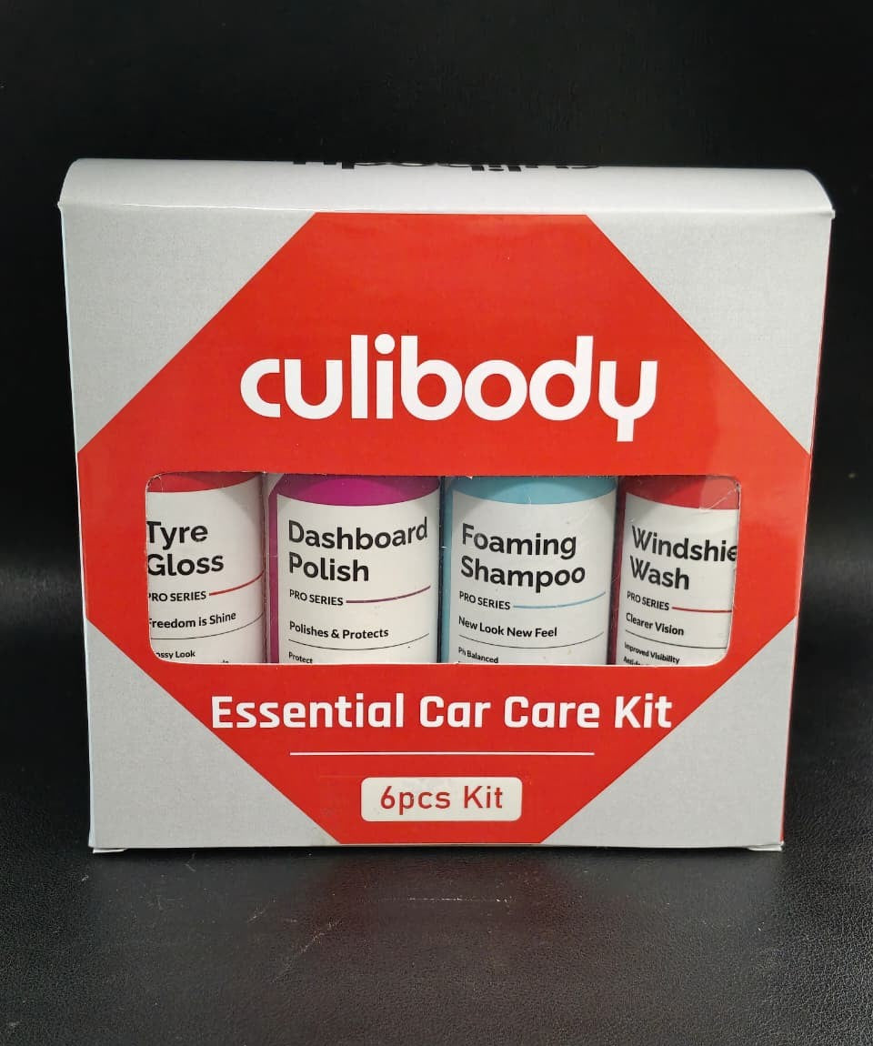 Essential Car Care Kit – 6-in-1 Combo